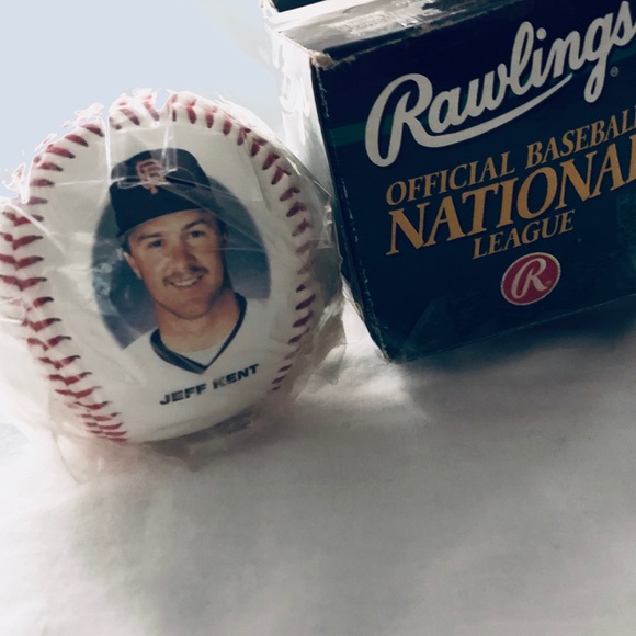 SF Giants Jeff Kent 1997 game signed baseball - Picture 5 of 5